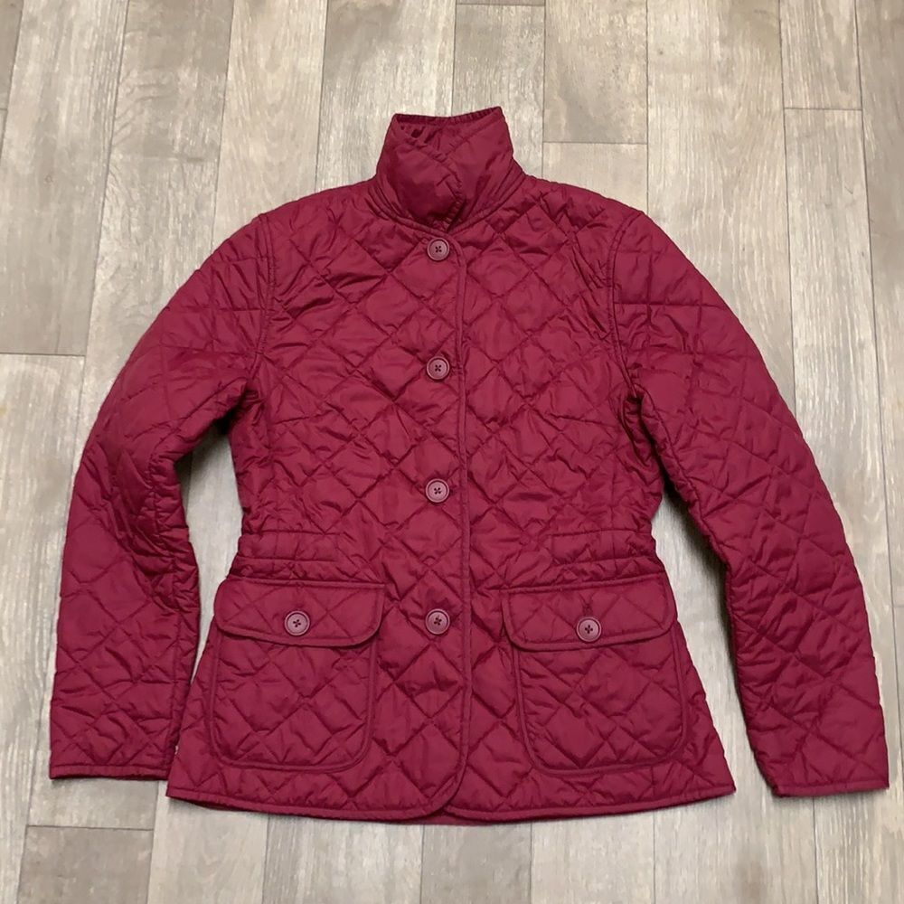 Womens‎ GAP Quilted Button Up Jacket